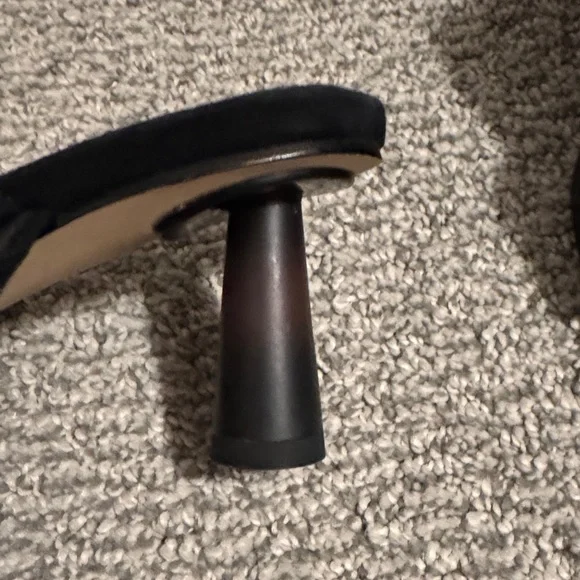 Sanctuary Women's Black Suede Mules - Picture 5 of 5